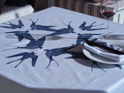 Swallows Madala Cotton Table Cloth